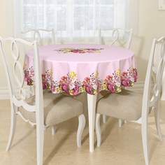 Скатерть Сирень Букет Цветов И Трав (круглая 145 см)