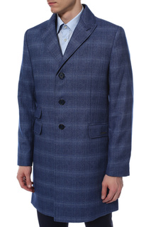 Пальто мужское ABSOLUTEX 5040 M CHECK синее 60