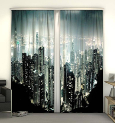 Фотошторы Сирень Valarie 290x260