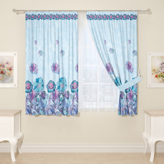 Фотошторы Сирень Kyleigh 290x160