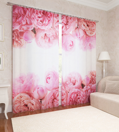 Фотошторы Сирень Julianna 290x260