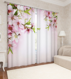 Фотошторы Сирень Kyra 290x260