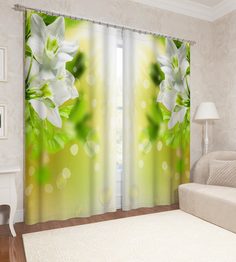 Фотошторы Сирень Ondreea 290x260