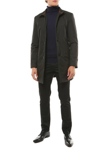 Плащ мужской BAZIONI 3012 M RIB BLACK черный 46