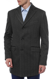 Пальто мужское ABSOLUTEX 2062 M KNIT BLACK GREY серое 56