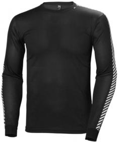 Футболка Туристическая Helly Hansen 2020 Lifa Stripe Crew Black/Bllack (Us:m)
