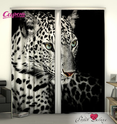 Фотошторы Сирень Carter 290x260