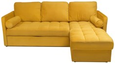 Угловой диван Puffo Ливерпуль Velvet Yellow