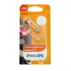 Сигнальная лампа 12V C5W (блистер 2 лампы) PHILIPS 12844B2