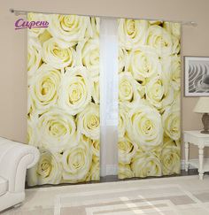 Фотошторы Сирень Grosvenor 290x260