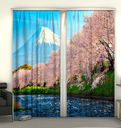 Фотошторы Сирень Marcus 290x260