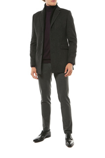 Пальто мужское ABSOLUTEX 5028-2 S CORN BLACK GREY серое 48