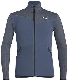 Толстовка Salewa 2020 Puez Hybrid Pl M Fz Ombre Blue Melange/Black Out 50/L
