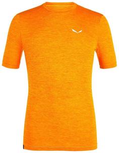 Футболка Salewa 2020 Puez Mel Hybrid Dry M S/S Glory Melange 46/S