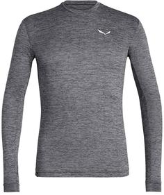 Футболка Salewa 2020 Puez Melange Dry M L/S Quiet Shade Melange 56/3X