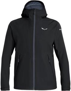 Куртка Salewa 2019-20 Puez 2 Gore-Tex 2 Layers Hardshell Black Out 46/S