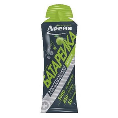 Гель Арена Батарейка С L-Карнитином И Гуараной, Со Вкусом Яблока (Б/Р:one Size)