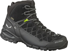 Ботинки Salewa Ms Alp Trainer Mid Gtx Black/Black (Uk:8)