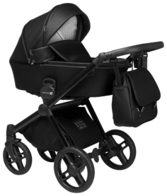 Коляска 2 в 1 Emotion XT Eco Black LONEX