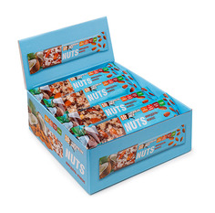 Ореховый протеиновый батончик PROTEIN REX Nuts 40 г (коробка 12шт) (Миндаль с кокосом)