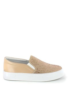 Слипоны женские Just Couture 55507 бежевые 37 RU