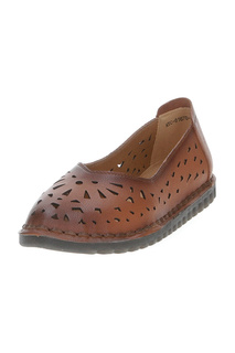 Мокасины женские MADELLA NYC-81676-1W-KT коричневые 37 RU