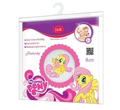 Набор для вышивания крестиком Флаттершай My Little Pony D&M