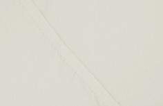 Простыня на резинке Ecotex Cream Цвет: Молочный (160х200)