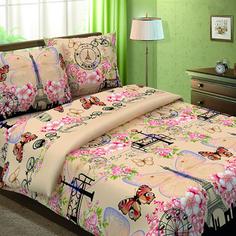 Постельное бельё "Традиция",бязь; Бонжур; Размер: 2.0 евро простыня