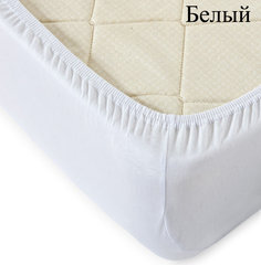 Простыня Адель на резинке Boaz Цвет: Белый (160х200)