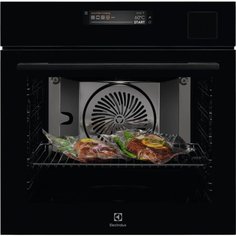 Встраиваемый электрический духовой шкаф Electrolux OKA9S31WZ Black