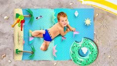 Детское покрывало Сирень Quinlan (90х140 см)