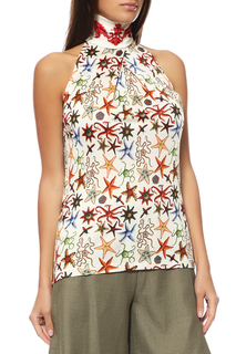 Топ женский Versace Collection SS16(M) G602742 G34327 белый 40 IT