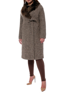 Пальто женское GAMELIA 406ТМTVJUNIOR бежевое 50