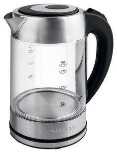 Чайник электрический Scarlett SC-EK27G52 Black/Silver
