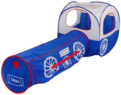 Палатка детская Sima-land игровая волшебный поезд сквозной туннель