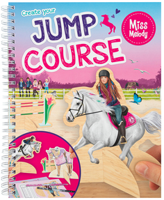 Альбом для раскрашивания и игр Depesche Ипподром Miss Melody Create Your Jump Course (0...