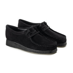 Полуботинки женские Clarks Wallabee. 26133298 черные 37 EU