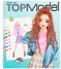 Альбом для раскрашивания Depesche Create Your TOPModel Моя ТОПМодель (0411065/0011065)