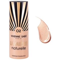 Тональный крем Vivienne Sabo с эффектом сияния Lumiere naturelle, тон 02