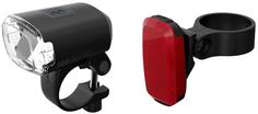 Фонари (Комплект) Bbb 2020 Lightset Stud Combo + Bls-147 Rear Spot Black (Б/Р)