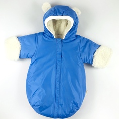 Зимний конверт Дашенька Мишка синий р.74