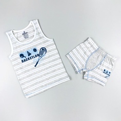 Комплект нижнего белья Baykar Ракетки в полоску р. 98