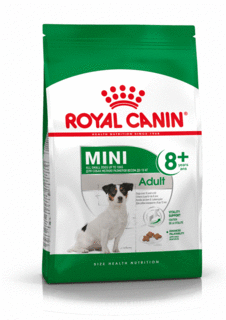Сухой корм для собак ROYAL CANIN Adult 8+ Mini, рис, птица, 2кг