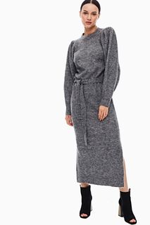 Платье женское ICHI 112590 серое XS INT