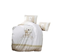 Комплект постельного белья HOBBY home collection BONITA золотой