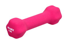 Гантель неопреновая, 0.5 кг, Bradex (розовая, SF 0539)