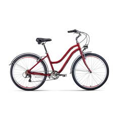 Велосипед 26" Forward Evia Air 26 1.0 AL 19-20 г 16" Красный/Белый/RBKW08667003