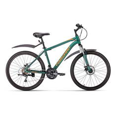 Велосипед 26" Forward Hardi 26 2.0 disc AL 19-20 г 17" Зеленый Матовый/RBKW0M66Q011