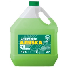 Антифриз Аляска Long Life Готовый -40c Красный 5 Кг 5083 Аляска 5083 Alyaska